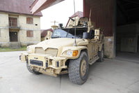 Husky TSV armored vehicle of the British Army poster print
