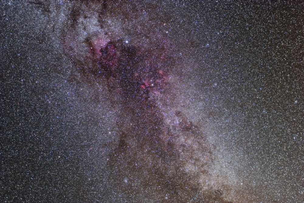 North America Nebula and Northern Coalsack Nebula Poster Print