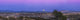 Belt of Venus and full moon rising over Silver City, New Mexico poster print.