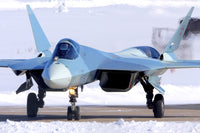 T-50 PAK-FA Fifth Generation Jet Fighter Poster Print by Stocktrek Images