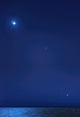 Conjunction of the Moon, Jupiter, Mars and Venus Poster Print by Luis Argerich