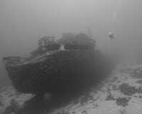 Wreck Diving on the Superior Producer in Curacao Poster Print