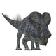 Front view of Protoceratops dinosaur poster print by Corey Ford.