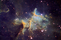 Melotte 15 Poster Print by Ken Crawford showcasing a stunning star cluster.