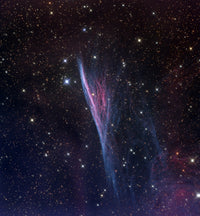 NGC 2736 The Pencil Nebula Poster Print showcasing celestial beauty