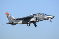 Belgian Air Force Alpha Jet taking off at Villafranca Airport poster print.