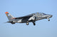 Belgian Air Force Alpha Jet taking off at Villafranca Airport poster print.