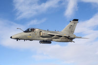 Italian Air Force AMX Aircraft Poster Print flying over Tyrrhenian Sea