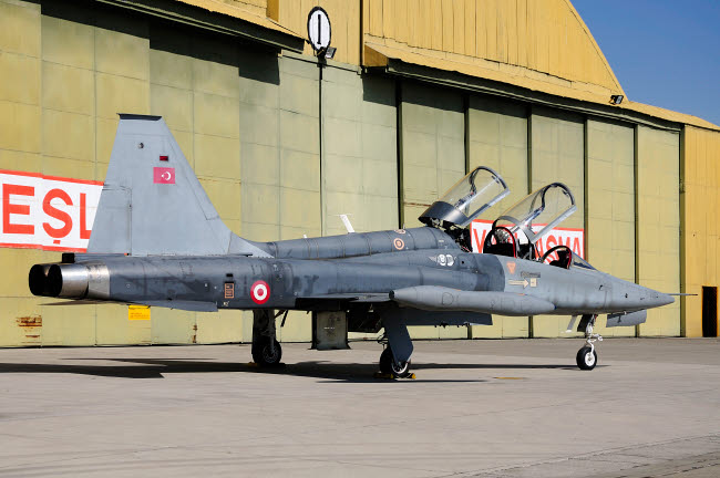 Turkish Air Force F-5B-2000 Freedom Fighter Poster Print by Daniele Faccioli