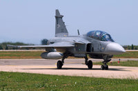 Hungarian Air Force JAS-39D Gripen Poster Print by Daniele Faccioli.