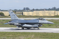 US Air Force Reserve Command F-16C Block 30 Taxiing at Andravida Air Base Poster Print by Daniele Faccioli
