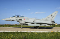 Italian Air Force F-2000A Typhoon Taxiing at Trapani Air Base Poster Print by Daniele Faccioli