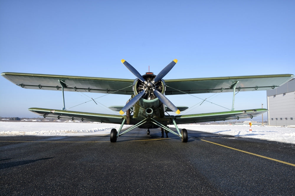 Antonov An-2 transport aircraft poster print featuring Daniele Faccioli's photography.
