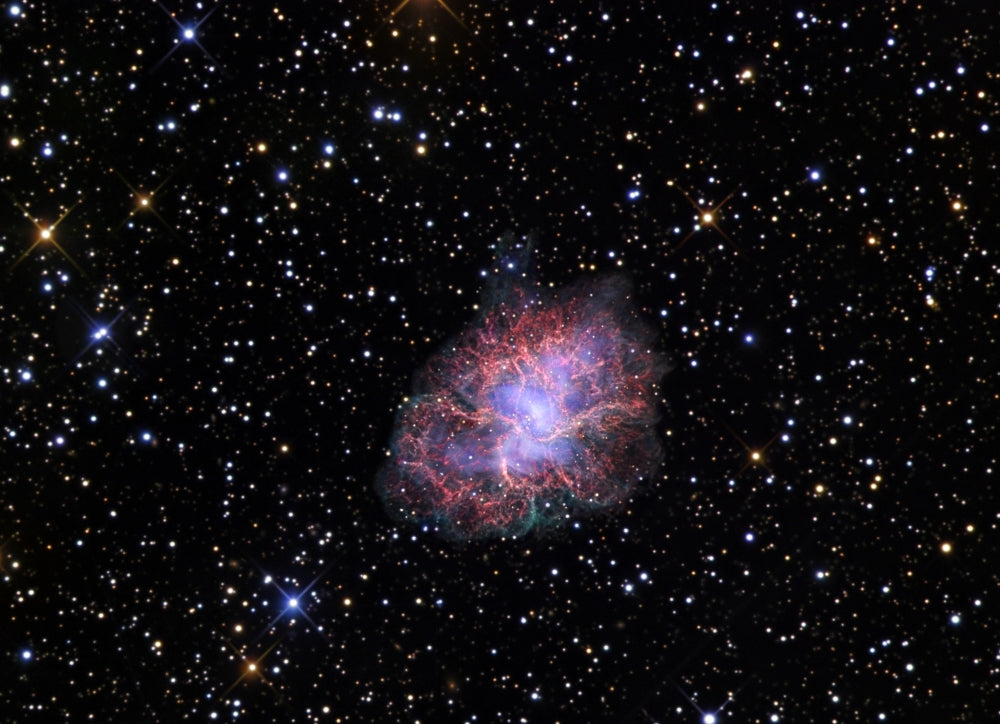 The Crab Nebula Poster Print, Supernova Remnant in Taurus