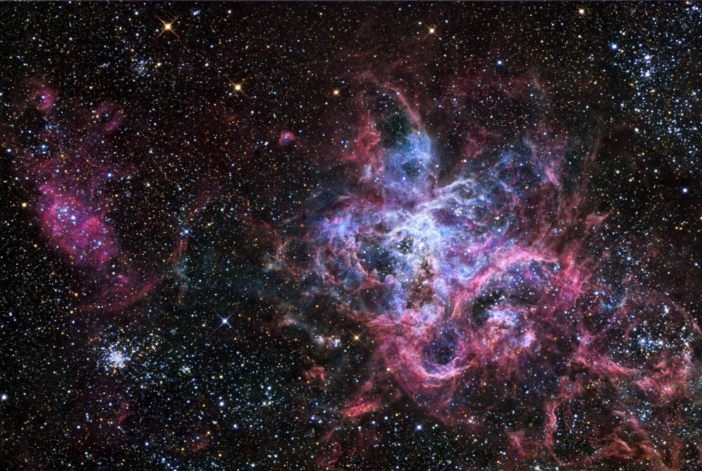 Tarantula Nebula Poster Print - NGC 2070 in vibrant colors