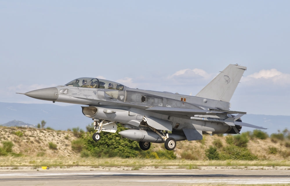 F-16D Fighting Falcon taking off from Orange Air Base during Exercise Garuda IV