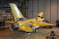 Portuguese Air Force F-16 undergoing mid-life upgrade poster print.