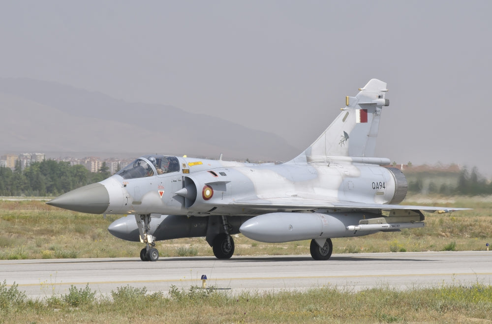 Qatar Emiri Air Force Mirage 2000 Poster Print during Exercise Anatolian Eagle