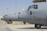 Israeli Air Force C-130J Aircraft Poster Print at Nevatim Air Base