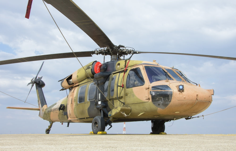 Turkish Army UH-60 Blackhawk Poster Print - Exercise Isik 2016