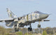 Ukrainian Air Force Su-24 aircraft landing at Lutsk Air Base poster print.