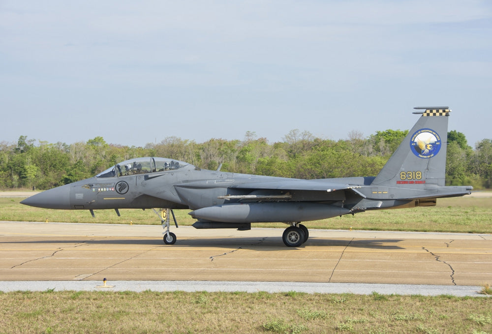 Royal Singapore Air Force F-15E Strike Eagle Poster Print by Stocktrek Images