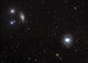 Messier 77 and NGC 1055 Spiral Galaxies Poster Print
