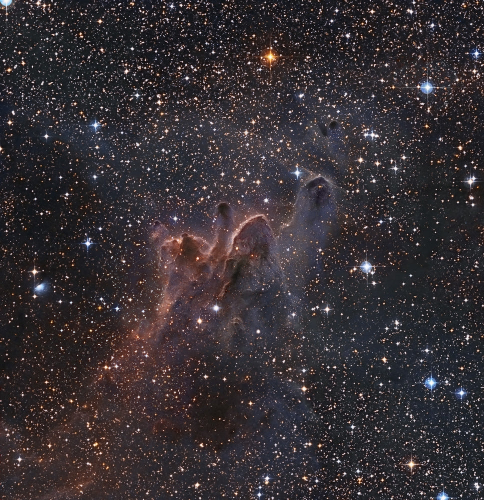 Cometary Globules CG 30/31/38 Poster Print in Vela and Puppis constellations.