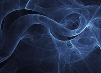 Abstract Blue Illustration Poster Print showcasing modern design.