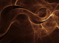 Abstract Gold Illustration Poster Print showcasing elegant gold hues.