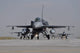 Turkish Air Force F-16C/D Block 52+ aircraft taxiing on the runway poster print
