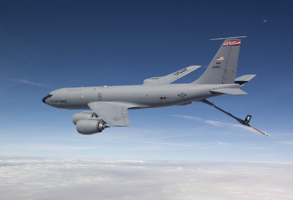 KC-135R Air Refueling Wing Poster Print showcasing a training mission in Phoenix, Arizona.