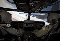 CV-22 Osprey Aerial Refueling Poster Print featuring military aviation from Kirtland AFB