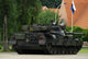 The Leopard 1A5 MBT of the Belgian Army Poster Print showcasing the tank in action.