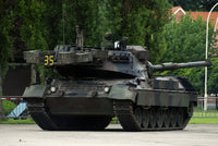 Leopard 1A5 MBT of the Belgian Army in action poster print.