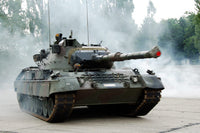 Leopard 1A5 of the Belgian Army in action poster print