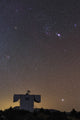 Poster print of the constellation Orion and Sirius taken at the Yunnan Astronomical Observatory in China.