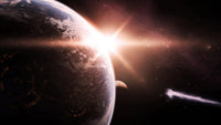 A Comet is Heading Toward Earth Poster Print by Justin Kelly