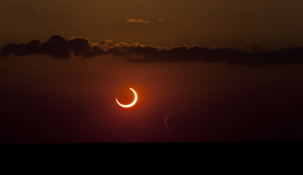 Annular Solar Eclipse of 2012 Poster Print showcasing the stunning celestial event.