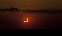 Annular Solar Eclipse of 2012 Poster Print showcasing the stunning celestial event.