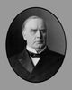 Vector portrait of President William McKinley, Jr. art print.