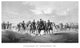 Vintage print of General William Tecumseh Sherman and his Generals on horseback in Savannah, Georgia.