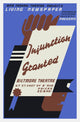 Vintage WPA poster for Injunction Granted Living Newspaper play