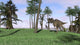 Ceratosaurus hunting for its next meal poster print depicting a fierce dinosaur.