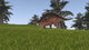 Kentrosaurus Walking Across a Grassy Field Poster Print