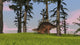 Kentrosaurus walking across a grassy field poster print.