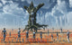 In an Alternate Reality Cyborgs Pay Homage to Their Great Prophets Shrine Poster Print