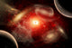 Conceptual view of our vast universe poster print