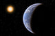 Artist's concept of Kepler 452B, Earth 20 poster print by Mark Stevenson.