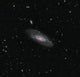 Messier 106 Spiral Galaxy Poster Print - Stunning astronomical artwork